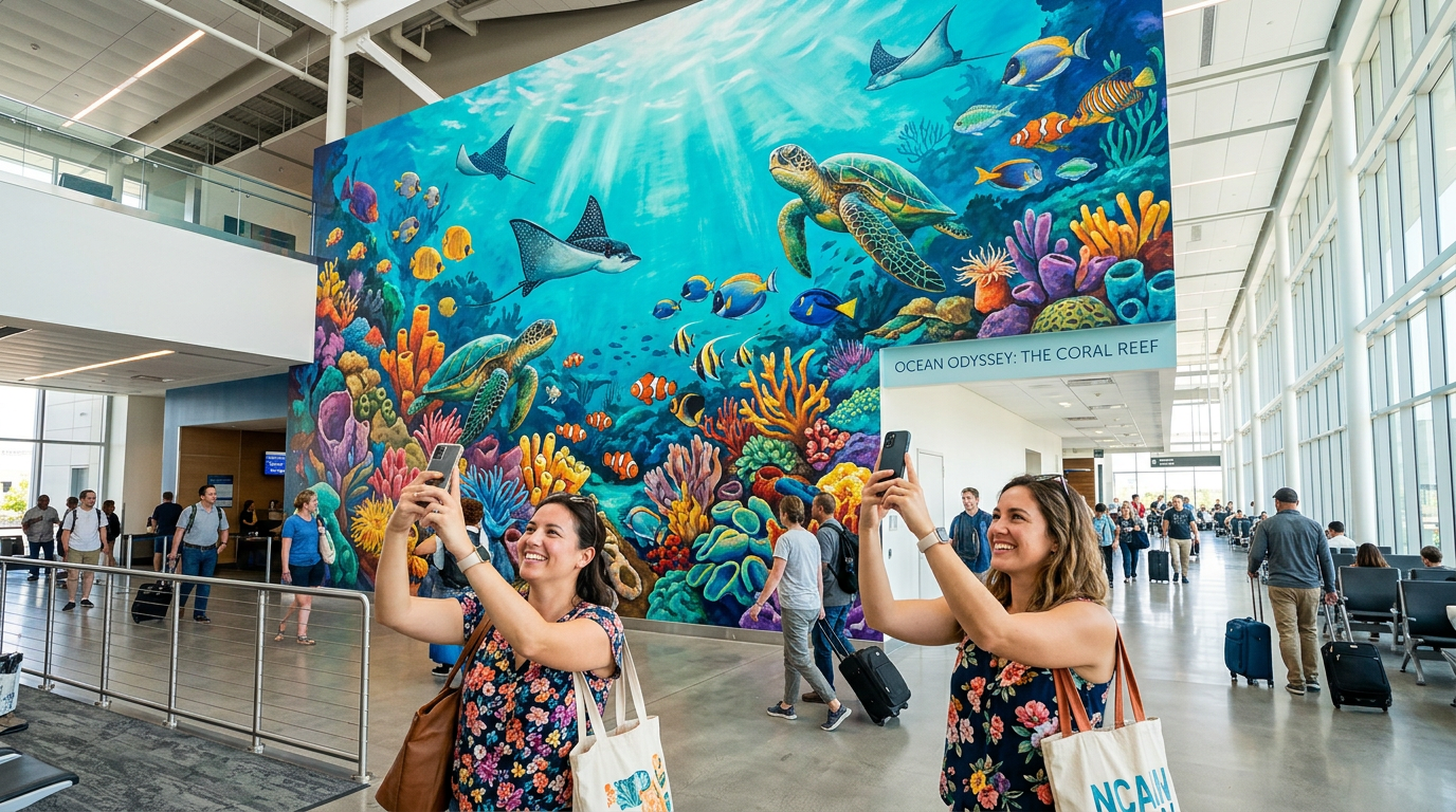 Underwater Theme Mural